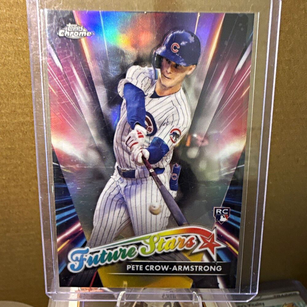 Topps 2024 Chrome Update Pete Crow-Armstrong Cubs Future Stars RC #FSU-19